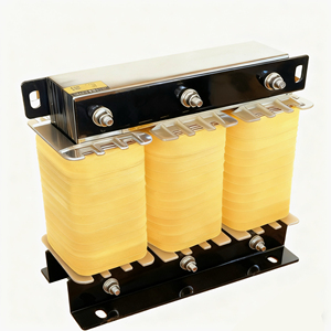 15A 3 Fasa 3 Kawat Tembaga Inti-Besi 5.5kW IP00 Input Output Filter Reactor Pembatas Arus 50/60Hz Kelas Isolasi F - Product Image 6