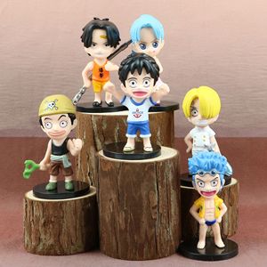 โมเดลลูฟี่ โซโล เอส นิโค โรบิน นามิ แซนจิ 12 แบบ ตัวละครวันพีซ ของเล่นพีวีซี สไตล์วัยเด็ก ฟิกเกอร์พลาสติก งานฝีมือ - Product Image 3