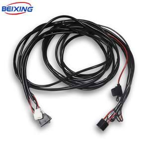 Câble électronique personnalisé OED/ODM E00217 Connecteur de borne mâle Faisceau de câblage d'alimentation PVC Cuivre Indice de protection IP67 Automobile 12V - Product Image 5