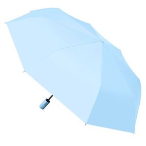 Parapluie semi-automatique à 12 baleines, grand format, haut de gamme, version coréenne, pour étudiantes, double usage, protection UV, soleil et pluie - Product Image 4