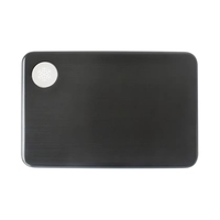 Lot de 24 glaçons de luxe en acier inoxydable noir, réutilisables et écologiques, pour whisky et vin, service OEM