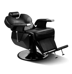 Silla de peluquería de cuero sintético duradera para hoteles y salones de belleza - Product Image 4