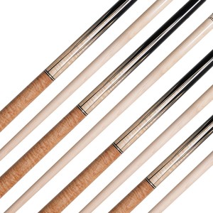 Cueelf Bâton de Queue de Carambole en Bois Bouclé Massif 3/8*8 <span class=keywords><strong>Tacos</strong></span> à Joint 142cm Pointe 12mm Manche en Bois d'Érable - Product Image 3