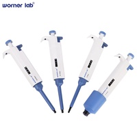 Micropipette WORNER LAB à volume variable réglable, monocanal, 100-1000 µl