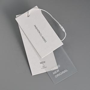 Etiqueta Colgante de Papel con Textura de Lichi y Patrón Milán Personalizado, Etiqueta Colgante de <span class=keywords><strong>Goma</strong></span> Suave EVA, Etiqueta Colgante de PVC para Ropa de Hombre y Mujer - Product Image 1