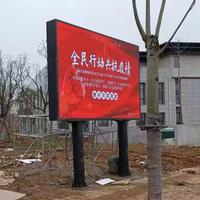 Affichage LED extérieur à refroidissement avancé P1.953 P2.604 P2.976 P3.91, panneau LED extérieur pour entrée de parking