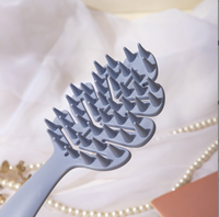Peigne à cheveux à dents larges à long manche pour le lavage des cheveux, massage du cuir chevelu, outil de soin des cheveux sous la douche