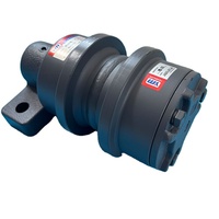 Rouleau porte-chargeur YEAMING 20Y-30-00481 pour pièces de train de roulement d'excavatrice PC200-7 PC200-8 PC220-8, rouleau supérieur