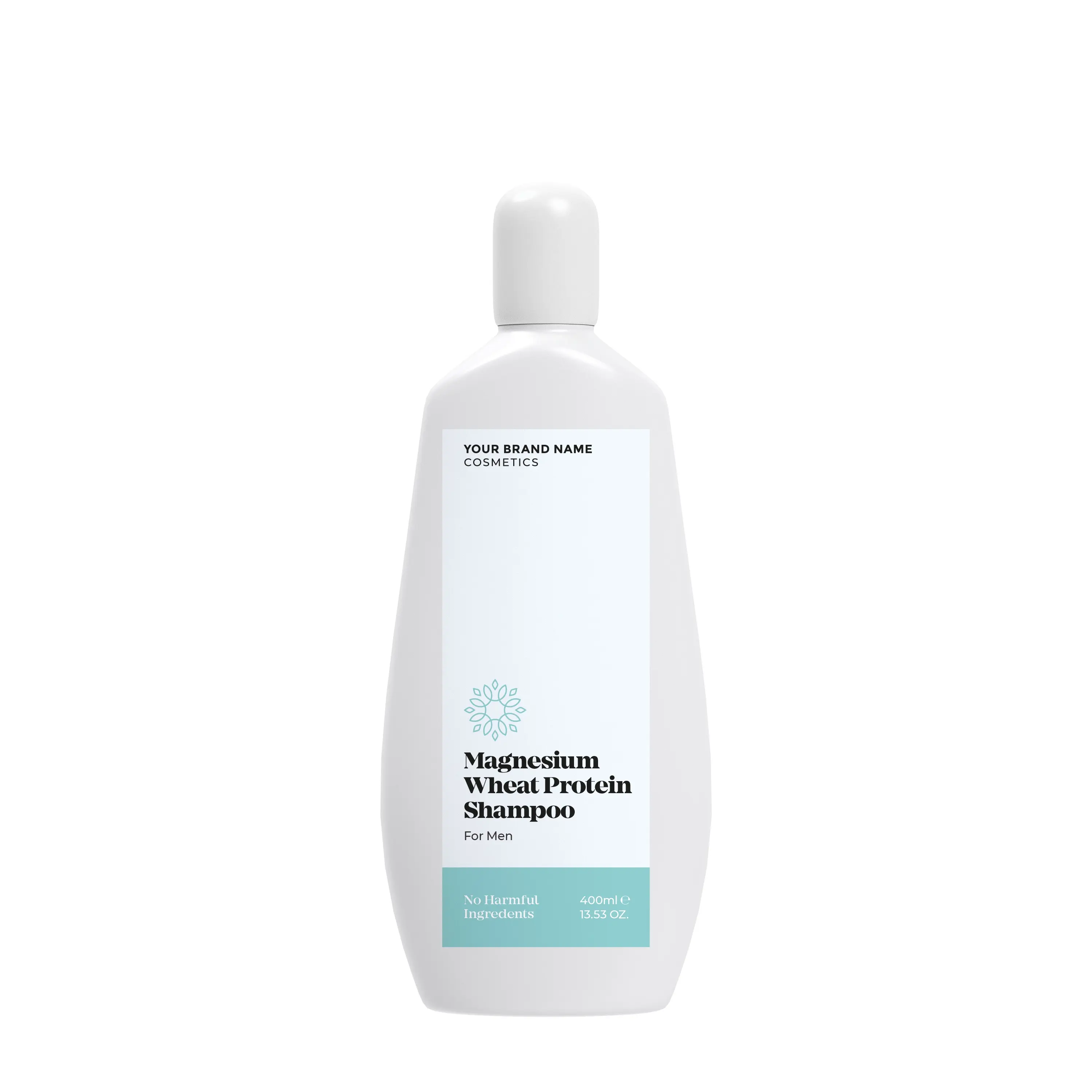 Shampoo Voor Mannen Met Magnesium En Tarwe Eiwit Natuurlijke Private Label | Groothandel | Bulk | Wit Label