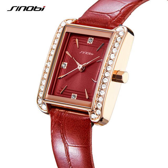 Women's Quartz Alloy Rectangle Antique Leather Fashion Watch with Glass Dial and Pointer-OEM/ODM Factory Direct Supply
