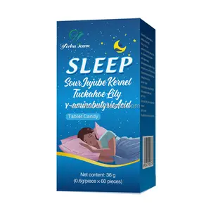 Schlafen Sie am ersten Tag gut GABA Organic Algae Good Sleep Tablet Y-Amino buttersäure