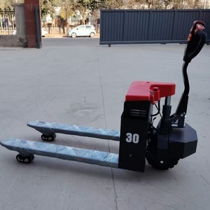 Chariot élévateur à palettes tout-terrain, mini chariot élévateur électrique à grandes roues, 3 tonnes - Product Image 2