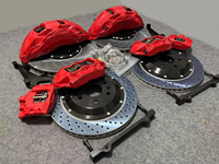 Kit d'étriers de frein BBK à 10 pistons, étriers de frein à disque de 400-420 mm, disques de frein perforés pour Porsche Macan Cayenne Panamera Turbo