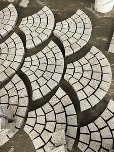 <span class=keywords><strong>Pierre</strong></span> de pavage <span class=keywords><strong>en</strong></span> granit <span class=keywords><strong>en</strong></span> forme d'éventail à <span class=keywords><strong>prix</strong></span> avantageux, <span class=keywords><strong>pierre</strong></span> de pavage <span class=keywords><strong>en</strong></span> granit gris pour allée, emboîtable - Product Image 6