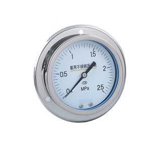 Manómetro de Amoníaco de Acero Inoxidable de 100 mm, Tipo Axial Mini, con Medidor de Medición Industrial - Product Image 5