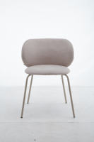 Chaises de salle à manger modernes et minimalistes, nouveau style, design doux et confortable, chaises en tissu pour la salle à manger à domicile