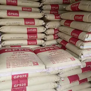 Low Price GPPS-123 Natural Polystyrene Plastic Granules GPPS Pellets Resin With Excellent Clarity For Lamp Decoration