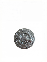 Badge de revers personnalisé 2026, design étoile vintage gravé, en alliage de zinc sans plomb, écologique, de haute qualité, cadeau souvenir OEM, vente en gros
