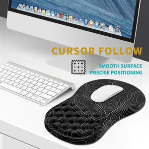 <span class=keywords><strong>Ergonomic</strong></span> chuột Pad với cổ tay phần còn lại hỗ trợ bộ nhớ bọt dốc massage phình địa hình đường viền cổ phiếu với Vận chuyển nhanh - Product Image 6
