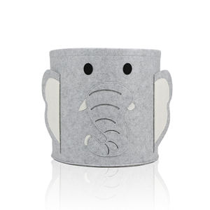 Caja de Almacenamiento de Fieltro Extra Grande con Forma de Animal, Organizador de Juguetes y Libros para Niños, Almacenamiento para Sala de Estar con Tapa a Prueba de Polvo, Logotipo Personalizado - Product Image 3