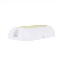 Lampe marine LED rectangulaire LanVol 7W RGB IP68, remplie de résine, en polycarbonate, pour bateau, yacht, coque et piscine