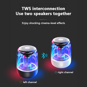 Không Dây BT loa siêu trầm di động đầy màu sắc ánh sáng <span class=keywords><strong>5V</strong></span> <span class=keywords><strong>Bluetooth</strong></span> mô-đun âm thanh trong suốt <span class=keywords><strong>Bluetooth</strong></span> loa - Product Image 5