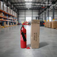 Extincteur portable au dioxyde de carbone 2KG 3KG 5KG – Kit de sécurité compact au CO2 pour la suppression d'incendies d'urgence en atelier électrique