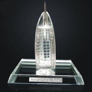 Oro di Cristallo Dubai Burj Al Arab Per Souvenir di Viaggio - Product Image 1