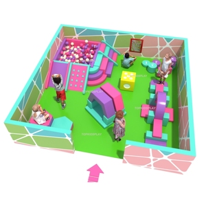 อุปกรณ์สำหรับห้องฝึกประสาทสัมผัสสำหรับเด็กสนามเด็กเล่นแบบนุ่มใ<span class=keywords><strong>น</strong></span>ร่มโครงสร้างปี<span class=keywords><strong>น</strong></span>เขาที่มีสีสั<span class=keywords><strong>น</strong></span> - Product Image 6