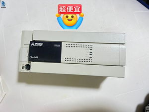 Controlador Lógico Programable PLC FX3U-64MR/ES-A, Módulo de Control Industrial, Módulo de E/S Digital, Salida de Relé, Fuente de Alimentación CA, Usado - Product Image 1
