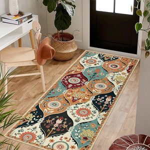 Alfombra de Pared, Tapiz, Juego de Alfombras Grandes para Sala de Estar, Lavables, Color Marfil/Negro, Alfombras para Dormitorio y Sala de Estar - Product Image 1