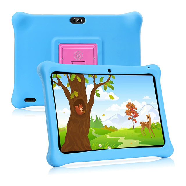 QunyiCO Y10 Kids Tablet 10.1 Inch, 2GB RAM 32GB Storage Android 10.0 WiFi 1280 X 800 IPS Touch Screen Kids Tablet