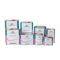 Peinture de retouche automobile liquide Haiwen de qualité professionnelle, durcisseur cristallin haute teneur en solides, spray de restauration automobile, plusieurs tailles