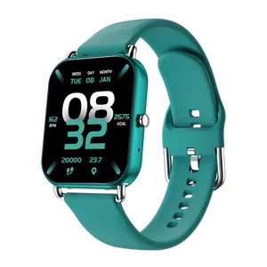 VF13 jam tangan pintar pria dan wanita, arloji persegi suhu denyut jantung terbaru 2024 untuk fungsi sepeda perempuan