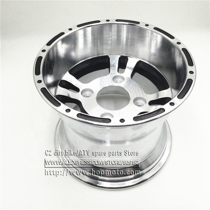 ATV 10inch Rear Wheel Aluminum Alloy Rims 10"x 8 Quad Chinese Off-Road 4 wheel Motorcycle Motocross