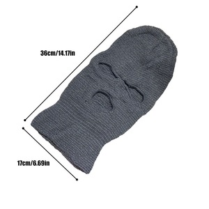 1 pièce Housse de protection intégrale pour appuie-tête de voiture à 3 trous, type masque de ski, anti-poussière, amusante, accessoires universels pour appuie-tête de voiture - Product Image 5