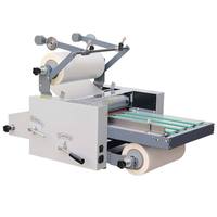 Machine de plastification multifonctionnelle automatique L389 à commande numérique PLC pour autocollants, films thermiques BOPP, PVC et papier, haute vitesse
