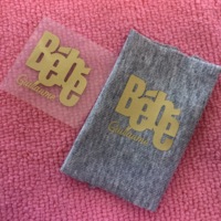 Autocollant de transfert de chaleur de maillots de bain écologiques, logo de transfert thermique pour textile