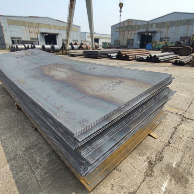 A36 Ss400 S235jr S355j2 Q235B Q345b St37 A572 Hot Cold Rolled Mild Checkered Mild Low Carbon Steel Plate