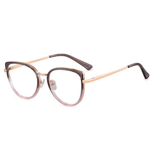 Ms 81139 2024 Nieuwe Dames Cat Eye Tr90 + Metalen Frame Optische Anti-Blauw Licht Bril Brillen Mode Kleurrijk Ontwerp Custom Logo - Product Image 3