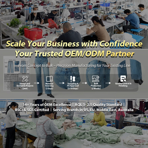 <span class=keywords><strong>Jeans</strong></span> Donna Denim di Qualità Personalizzabile OEM, Vestibilità Larga Casual a Gamba Dritta, Vita Media, Traspiranti, a Palazzo, Taglia XL, Lunghezza Lunga - Product Image 2