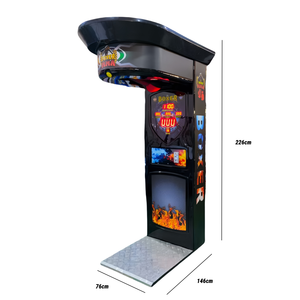 Máquina de <span class=keywords><strong>Boxeo</strong></span> Electrónica Operada con Monedas, Juego de Arcade Ultimate Punch, Máquina de <span class=keywords><strong>Boxeo</strong></span> con Tickets de Recompensa - Product Image 2