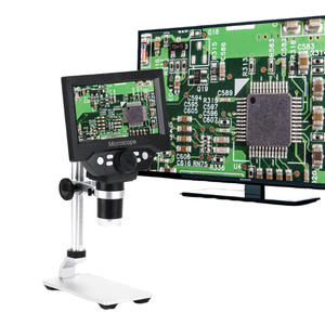 <span class=keywords><strong>Microscope</strong></span> numérique portable 1000X Zoom avec écran de 5.5 pouces et étui de transport pour le service sur le terrain - Product Image 3