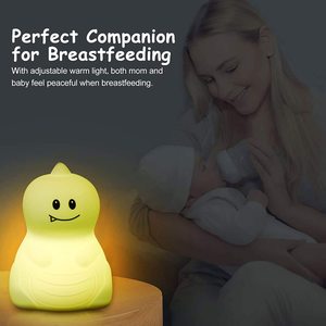 3 डी की अगुवाई सिलिकॉन डायनासोर कार्टून रात हल्के हल्के हल्के उपहार बैटरी से चलने वाले उपहार मध्यम आकार के लिविंग रूम लैंप - Product Image 5