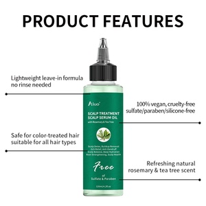 Traitement du cuir chevelu OEM à l'huile d'arbre à thé, au <span class=keywords><strong>vinaigre</strong></span> de <span class=keywords><strong>cidre</strong></span> de pomme et au romarin pour l'équilibre du cuir chevelu - Product Image 3