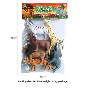 Figuras de Animales de Granja Simulados Inspirados en Frozen, de Plástico Duradero, Vaca, Caballo, Cerdo, Perro, Juguetes de Venta Caliente Transfronterizos - Product Image 5