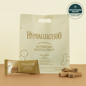 Nutricore Hypoallergie 500g Chien À Mâcher Friandises Nouvelle Arrivée Vente Chaude Élimination Du Tartre Atopie Peau Spiruline Joint Corée En Gros - Product Image 5