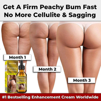 Produits Phares 100% Pur Naturel Huile de Massage pour Rehaussement des Hanches et Grossissement des Fesses