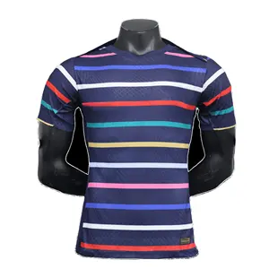 France 2024 New Season Breathable Soccer Uniform P.Pogba 100% Polyester Sportswear