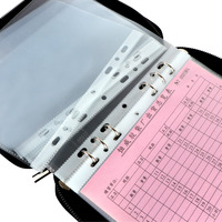 Pochette de rangement de documents A4, poinçon en plastique transparent, dossier de fichiers, sac étanche, protecteur de feuille en forme de L, organisateur de fichiers